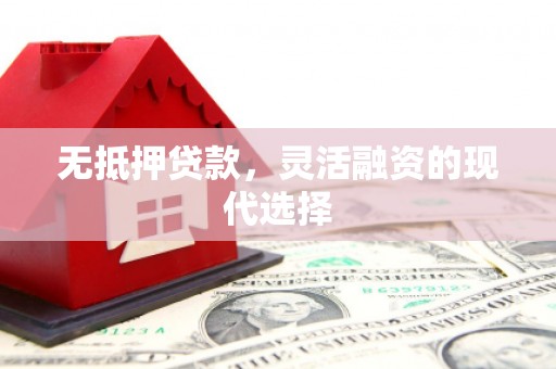 奉新无抵押贷款，灵活融资的现代选择