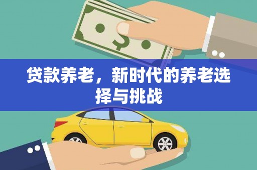 奉新贷款养老，新时代的养老选择与挑战