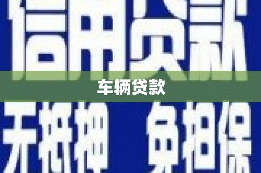 奉新车辆贷款