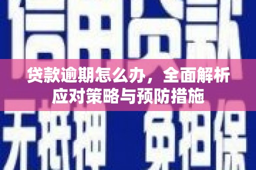 奉新贷款逾期怎么办，全面解析应对策略与预防措施