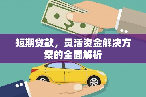 奉新短期贷款，灵活资金解决方案的全面解析
