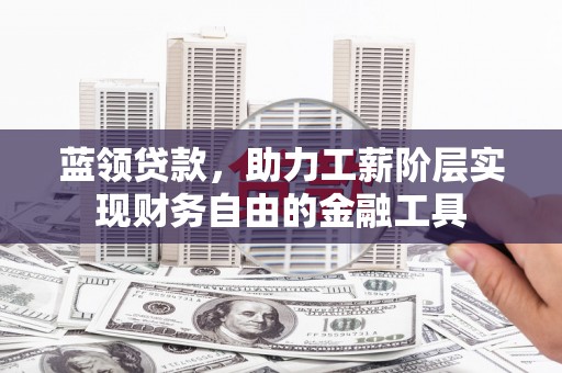 奉新蓝领贷款，助力工薪阶层实现财务自由的金融工具