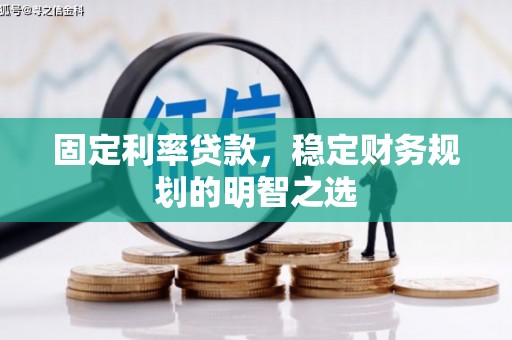 奉新固定利率贷款，稳定财务规划的明智之选