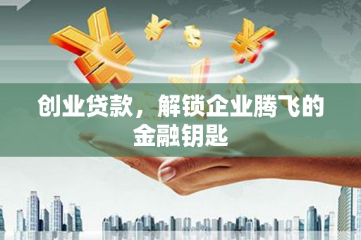 奉新创业贷款，解锁企业腾飞的金融钥匙